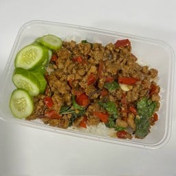 ข้าวกะเพราหมูสับ