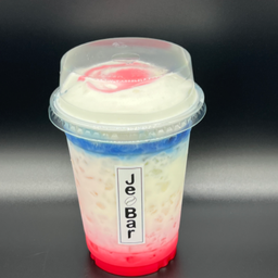 นมชมพูอัญชัน เย็น