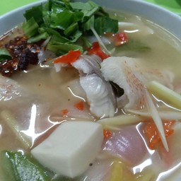 ต้มยำปลาทับทิม ถ้วย