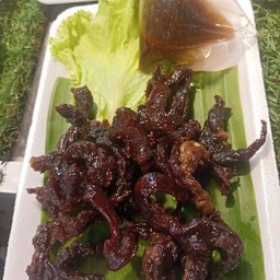 เนื้อวัวแดดเดียวทอด