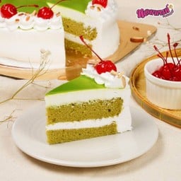 เค้กไวท์กรีนทีเชอรี่ (White greentea cherry Cake)