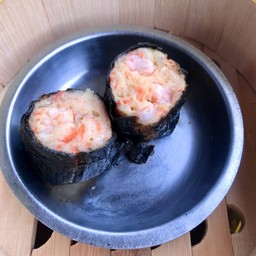 กุ้งพันสาหร่ายทรงเครื่อง