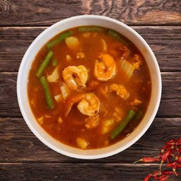 แกงส้มผักรวมกุ้ง