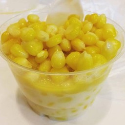 ข้าวโพดคลุกเนย นมสด