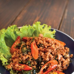 (กับข้าว)กระเพรา