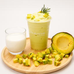 🥑🥛อะโวคาโดนมสดสมูทตี้