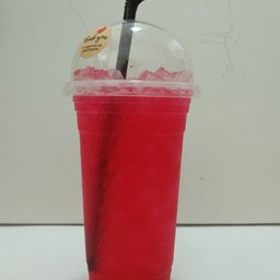 น้ำแดงโซดามะนาว