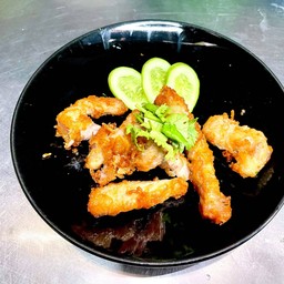 คอหมูทอด