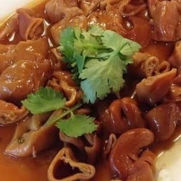 ข้าวขาหมู+ไส้พะโล้