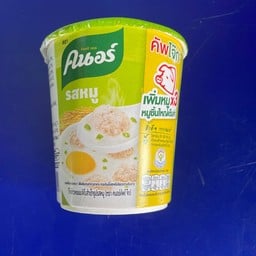 โจ๊กหมู+น้ำร้อน