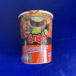 มาม่าต้มยำน้ำข้น+น้ำร้อน