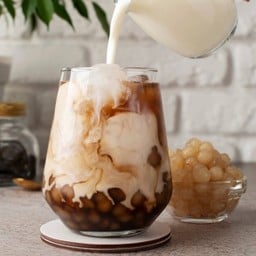 ละมุนชา&เฟรนช์ฟรายส์ราดชีส หมู่บ้านคณาทรัพย์