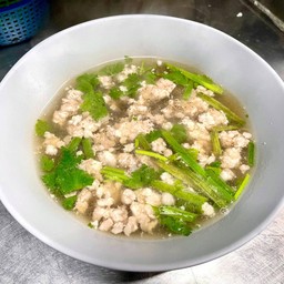 แกงจืดบ๊วยหมูสับ