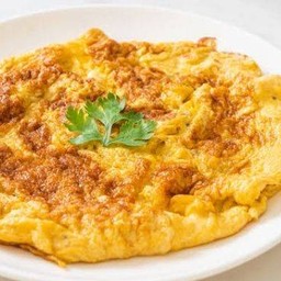 ไข่เจียวหมูสับ กับข้าว