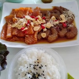 มิ๊กม่อนกุ้งดองซีอิ๊วญี่ปุ่น ไซร์ L