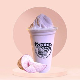 นมหมีปั่นเผือกหอม