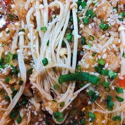 เห็ดเข็มทองห่อฝอย 1 ชุด 锡纸金针菇