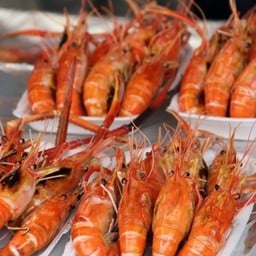 กุ้งเผา&หม่าล่า/ลูกชิ้นทอด เอราวัณ