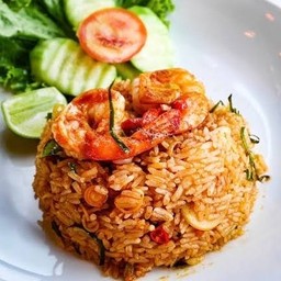 ข้าวผัดต้มยำกุ้ง