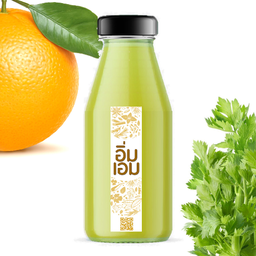 ⭐4.9 (152) - Cold-Pressed Valencia Celery 🍊 เซเลอรี่ ส้มวาเลนเซีย สกัดเย็น 200 ml.