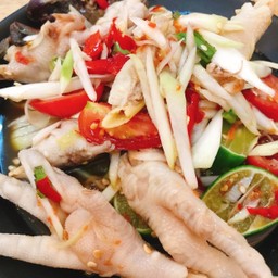 ตำตีนไก่