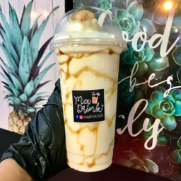 นมหมีคาราเมลปั่น