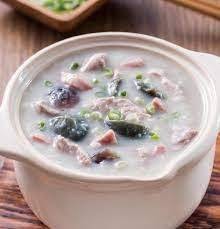โจ๊กหมูไข่เยี่ยวม้า 皮蛋猪肉粥