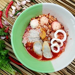 ก๋วยเตี๋ยวเย็นตาโฟต้มยำ