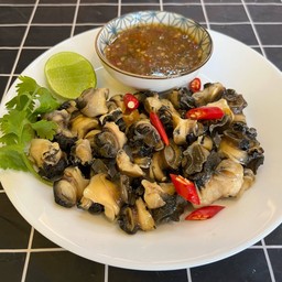 หอยเชอรี่ลวกจิ้ม