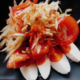 ตำไทยไข่เค็ม