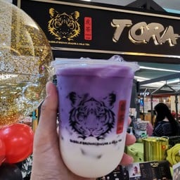 ชานมเผือก เจ(นมถั่วเหลือง)