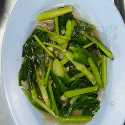 คะน้าผัดน้ำมันหอย