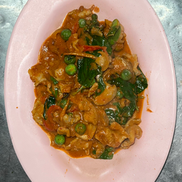 หมูป่าผัดเผ็ด