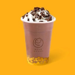 Pumpkin Pearls & Shocking Choc Frappe ช็อกโกแลตปั่นและไข่มุกฟักทอง