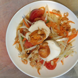 ตำไทยไข่เค็ม