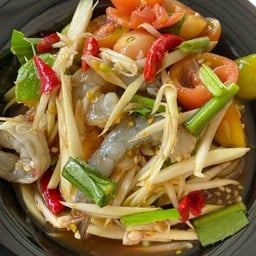 ตำกุ้งสด