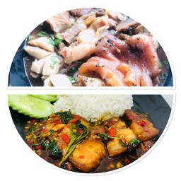 โก้ซ.2ก๋วยเตี๋ยวหมู ไก่ น้ำข้น-น้ำตก ระนอง