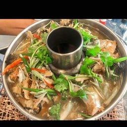 หัวปลาแชลมอนต้มซีอิ๊ว
