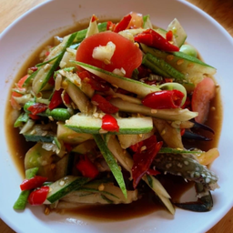 ตำแตงปูม้าปลาร้า