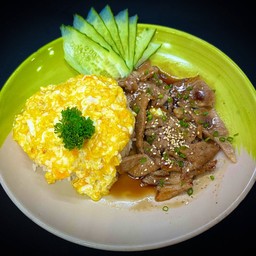 ข้าวไข่ข้นหมูย่างเทริยากิ