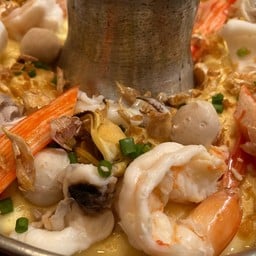 ไข่ตุ๋นหม้อไฟทะเล