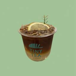 Ice americano honey lemon