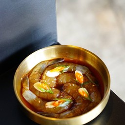 Shrimp marinated กุ้งดองโชยุโคชูจัง