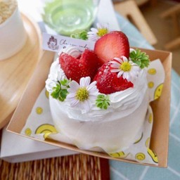 Cake strawberry