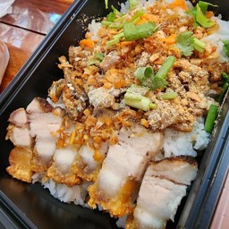 ข้าวต้มแห้งธรรมดา1อย่าง