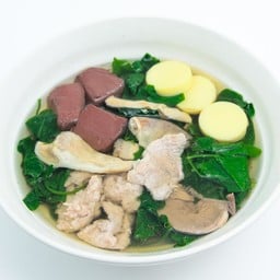 ต้มเลือดหมู+เต้าหู้