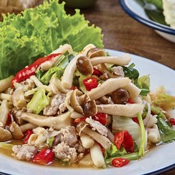 ยำเห็ดรวม