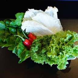 Fresh vegetables grill เซ็ทผักสดปิ้งย่าง