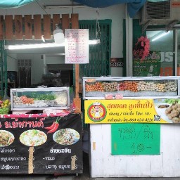 ร้านกานต์ยำสุดแซบนัว /ลูกชิ้นปิ้งทอด