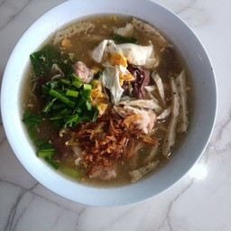 ก๋วยจั๊บญวณ+ใส่ไข่